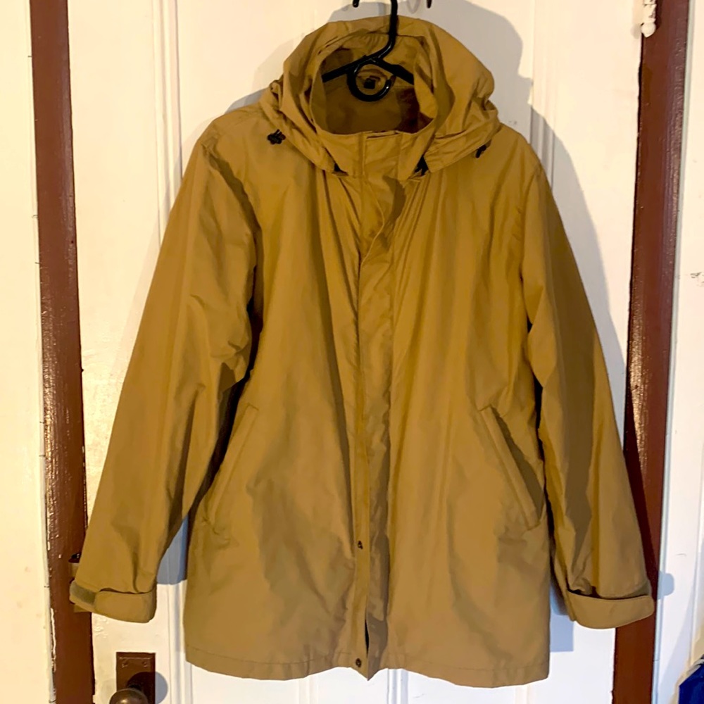Uniqlo Tan/Beige windbreaker light jacket